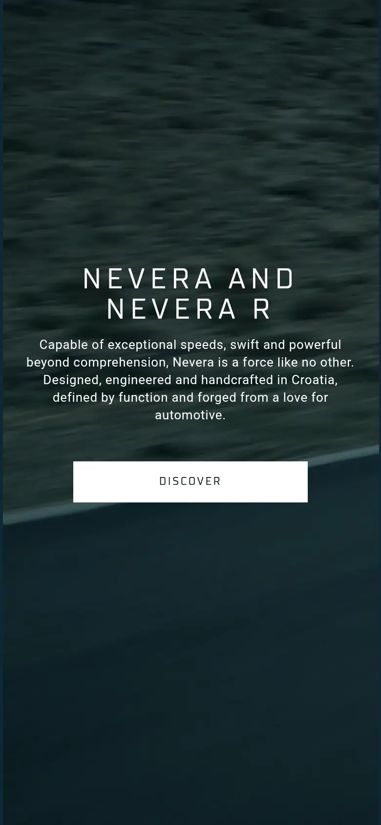 Captura completa de rimac-automobili.com en móvil